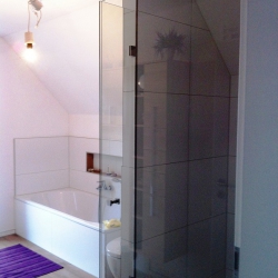 Nischendusche Duschkabine aus Glas