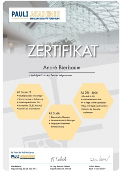 Glaserei Nolting Pauli Seminar Zertifikat Recht Din Statik